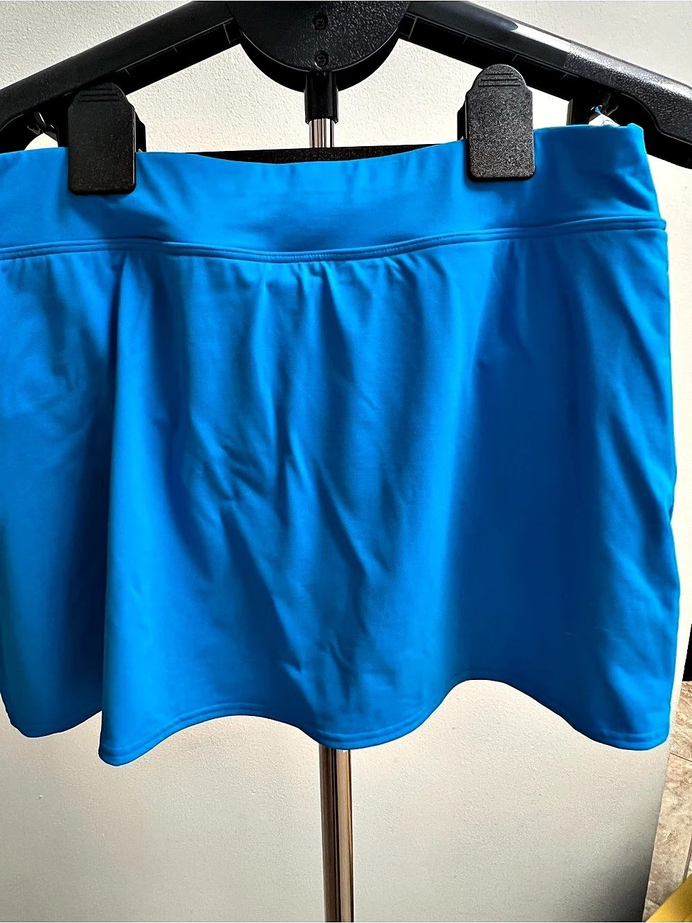 Lands’ End Women’s Size 10 Blue Swim Skirt Bathing Suit Bottom Lined
